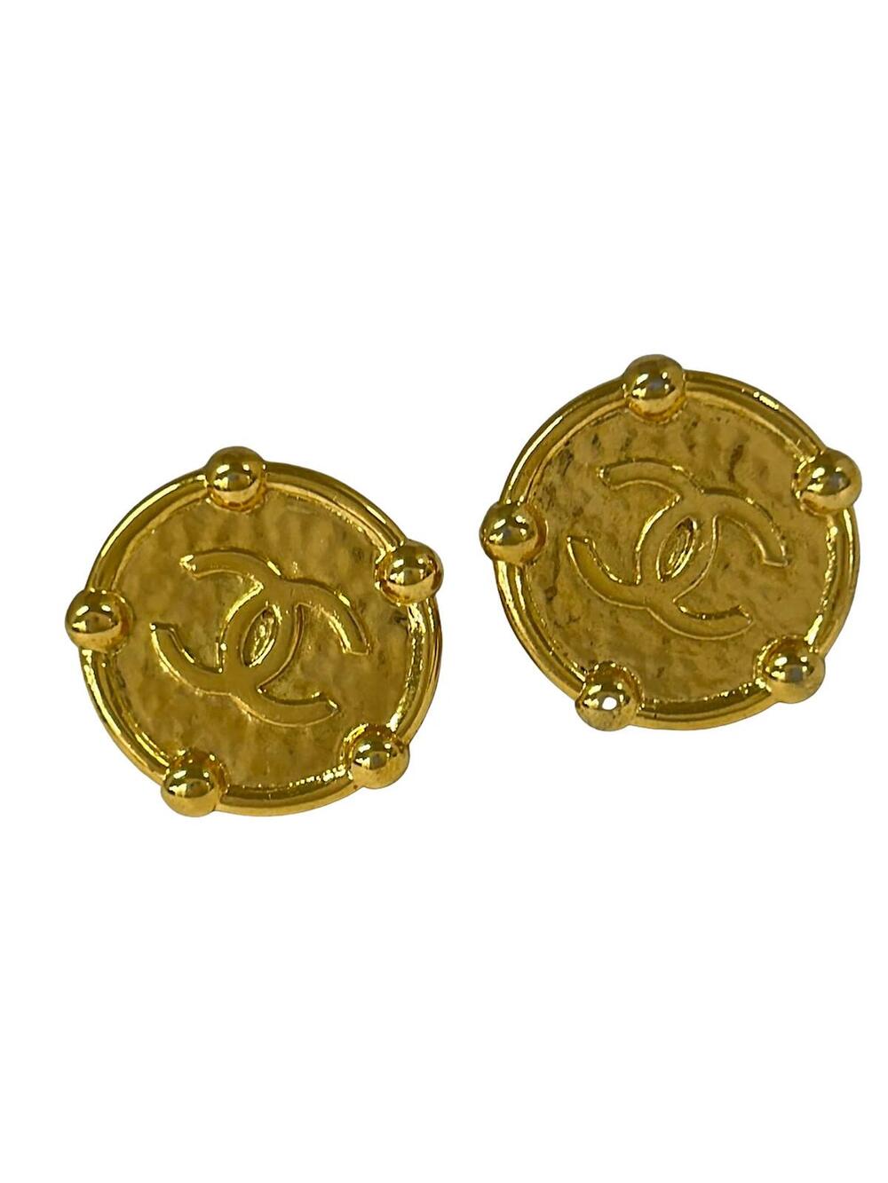 Chanel Gold Hardware Clip On Earrings #358646C73B